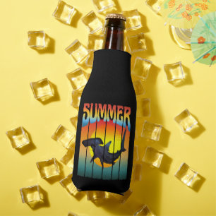 ENFRIADOR DE BOTELLAS TIBURÓN MARTILLO VERANO ATARDECER