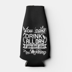 Enfriador De Botellas Tipografía de consumición del humor del fiesta d