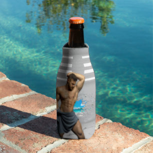 Enfriador De Botellas Toalla de hombre de SlipperyJoe's rota pared de la