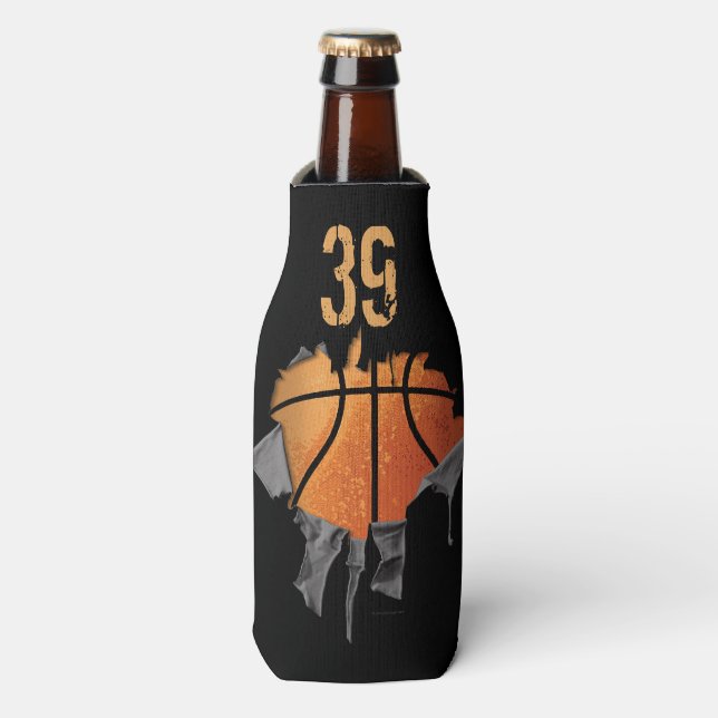 Enfriador De Botellas Torn Basketball (Frente de la botella)
