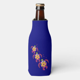 Enfriador De Botellas Tortugas de mar hawaianas de Ohana Honu