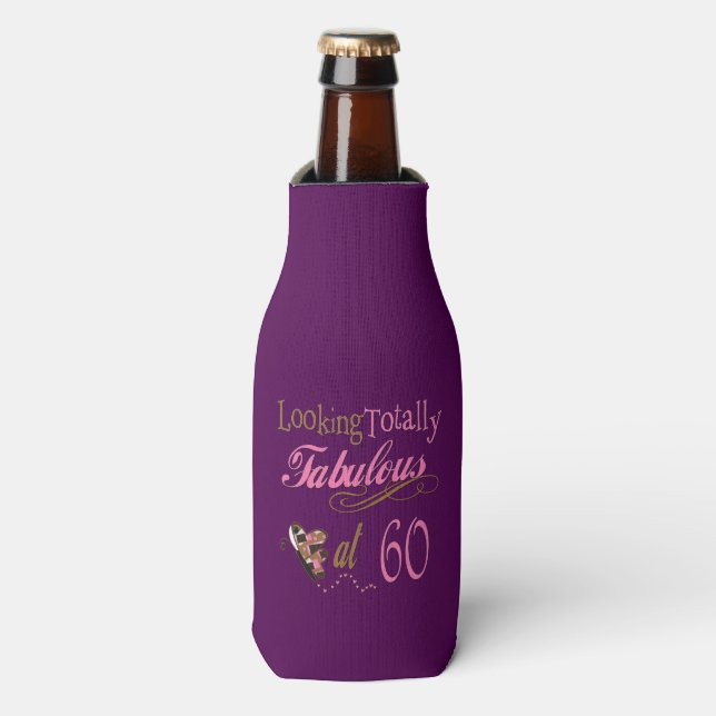 Enfriador De Botellas Totalmente fabuloso a los 60 (Frente de la botella)