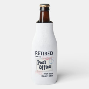 Enfriador De Botellas Trabajador Postal Jubilado Reparto de Correo Jubil