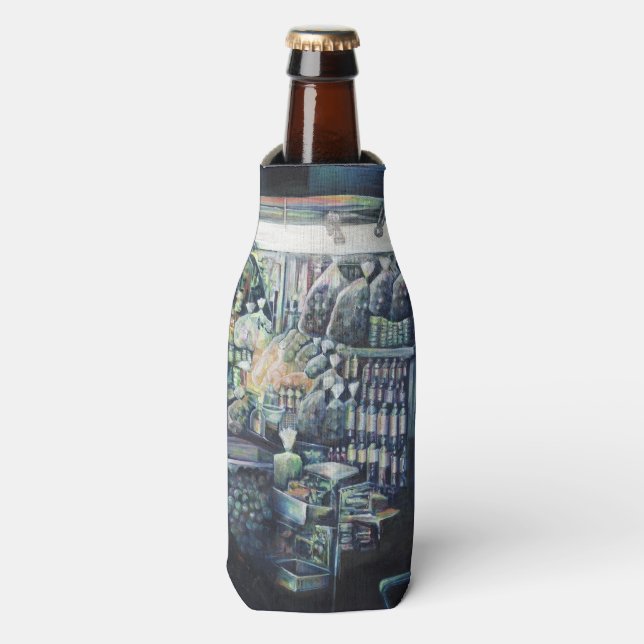 Enfriador De Botellas Trasladó el objetivo, Singapur (Frente de la botella)