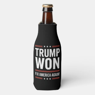 Enfriador De Botellas Trump Ganó MAGA Trump Ganador 2024 Arregla América