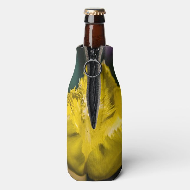Enfriador De Botellas Tulip amarillo (Reverso de la botella)