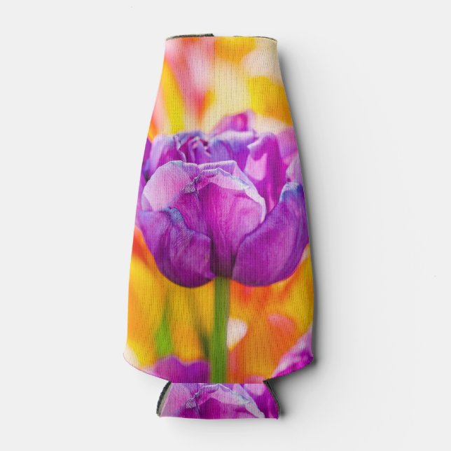 Enfriador De Botellas Tulipanes Encantadores 06 (Anverso)