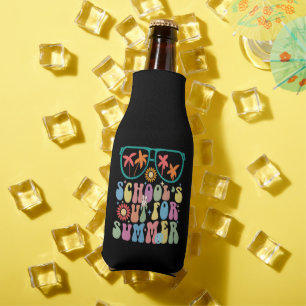 Enfriador De Botellas Último día de clases Groovy La escuela está cerrad