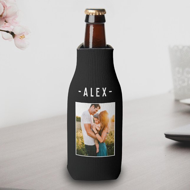 Enfriador De Botellas Una sola plantilla de fotografía: cerveza negra (Subido por el creador)