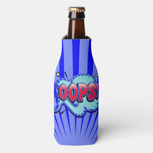 Enfriador De Botellas ¡Ups! Burbuja de acción del libro de historietas S
