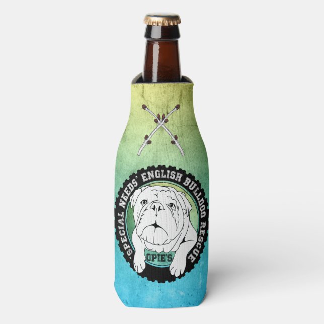 Enfriador De Botellas VASO REFRIGERADOR de rescate de OSNEB (Frente de la botella)