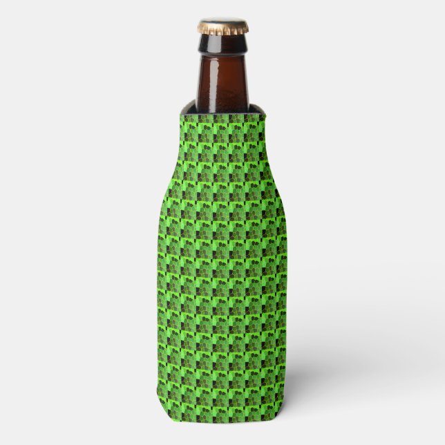 Enfriador De Botellas Verde (Frente de la botella)