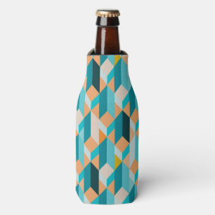Enfriador De Botellas Verde azulado y naranja forma el modelo