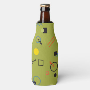 Enfriador De Botellas Verde, moderno, fresco, de moda, urbano,Patrón Mem