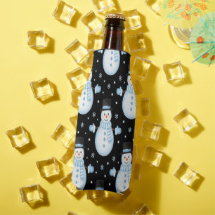 Enfriador De Botellas Vibraciones Felices de Muñeco de Nieve Diseños Nav