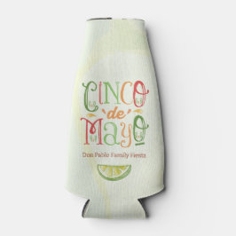 Enfriador De Botellas Vibrante diversión Cinco de Mayo Fiesta