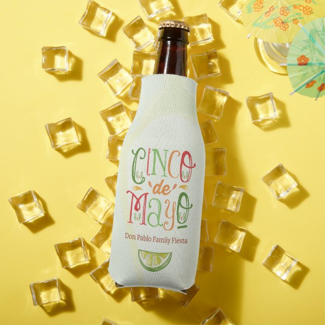 Enfriador De Botellas Vibrante diversión Cinco de Mayo Fiesta (Verano in situ)