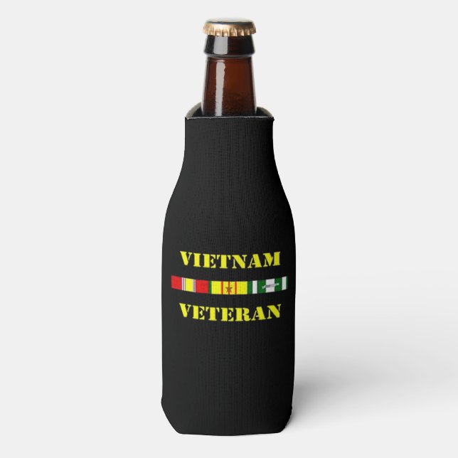 ENFRIADOR DE BOTELLAS VIETNAM VETERAN (Frente de la botella)