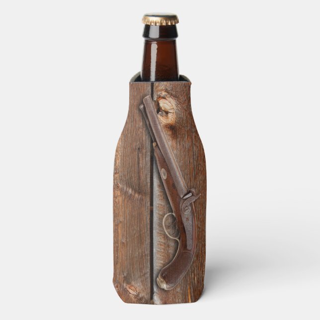 ENFRIADOR DE BOTELLAS VINTAGE PISTOL (Frente de la botella)