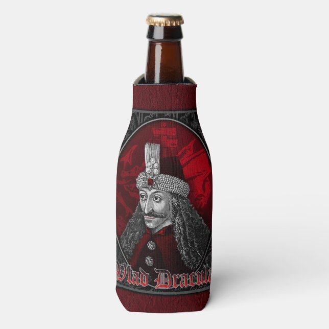 Enfriador De Botellas Vlad Dracula Gothic (Frente de la botella)