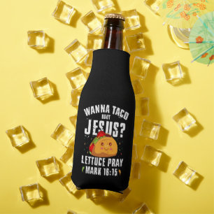 Enfriador De Botellas Wanna Taco Bout Jesus Cinco de Mayo Christian