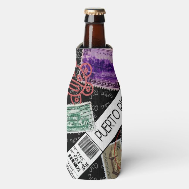 Enfriador De Botellas Welcome to Puerto Rico (Frente de la botella)