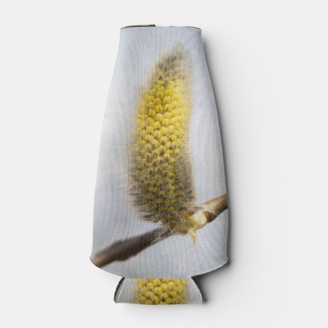 Enfriador De Botellas Willow Catkins - Mundo Plateado (Anverso)