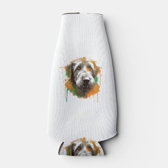 Enfriador De Botellas Wolfhound irlandés (Anverso)