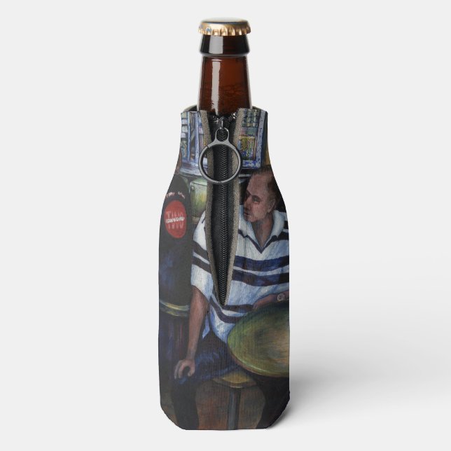 Enfriador De Botellas Y... se casó con el Mailman (Reverso de la botella)