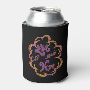 Enfriador De Latas Ω VAPE   Vivir y dejar Vape por VapeGoat™