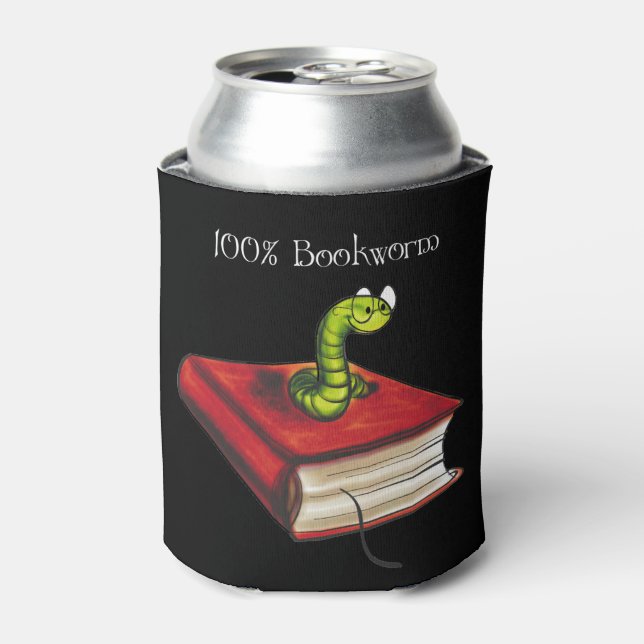 Enfriador De Latas 100% Bookworm (Lata Anverso)
