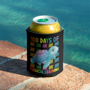 Enfriador De Latas 100 Días De Aprendizaje Mágico Escuela De Tortugas
