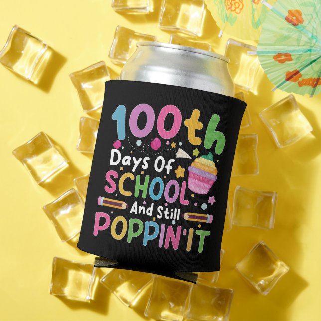 Enfriador De Latas 100 Días De Escuela Y Aún Chica De Poppin (Verano in situ)