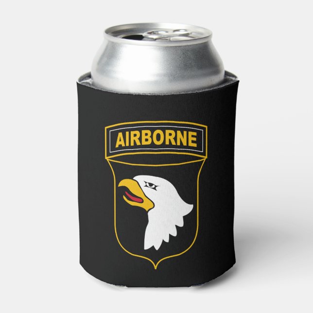 Enfriador De Latas 101ª División Aérea Veterano Militar (Lata Anverso)