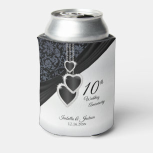Enfriador De Latas 10.º Aniversario Boda de Onyx