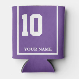 Enfriador De Latas 10 Purple con Personalizado de la funda de la mont