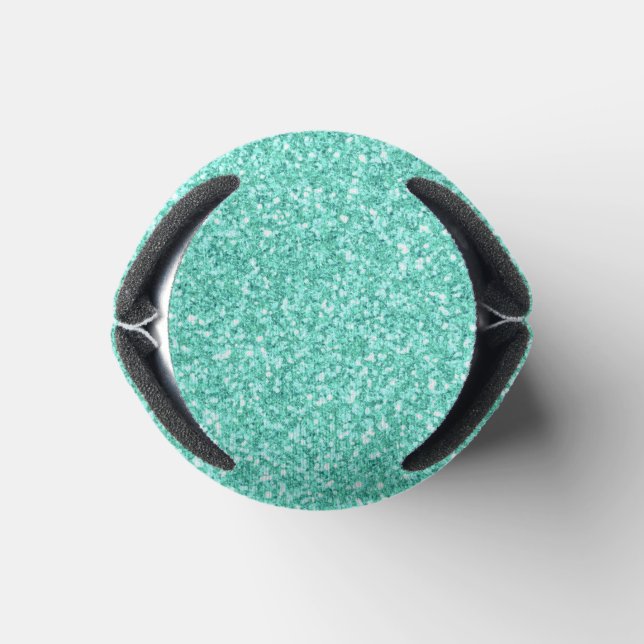 Enfriador De Latas 12 Parques de brillo de Purpurina de Seafoam (Parte de abajo)