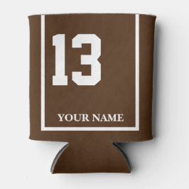 Enfriador De Latas 13 Marrón con Personalizado de la manta de la mont