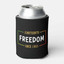 Enfriador De Latas 18 de junio de 1865 celebrando la libertad de los 