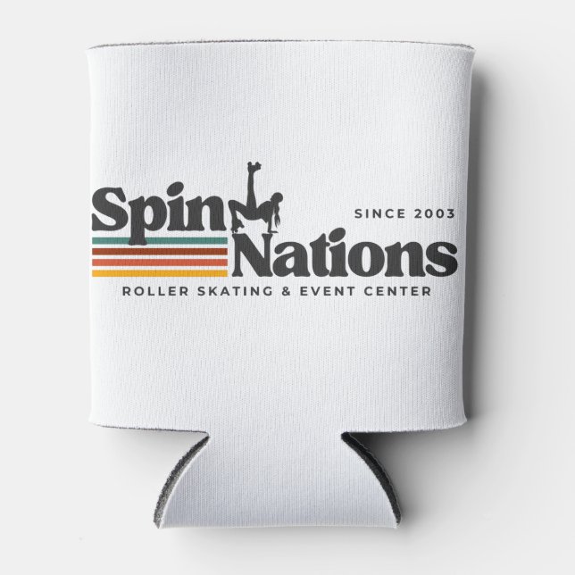 Enfriador de Latas 2025 Retro SpinNations (Anverso)