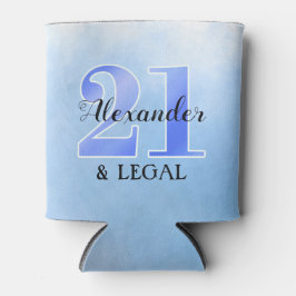 Enfriador De Latas 21 y azul legal