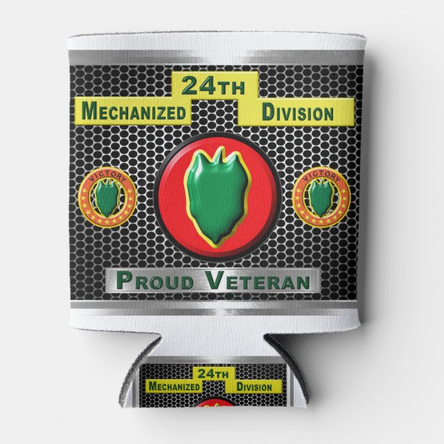 Enfriador De Latas 24ª División Mecanizada de Infantería (Anverso)
