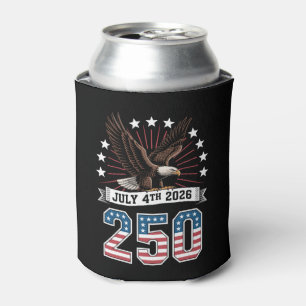 Enfriador De Latas 250º Aniversario Patriótico 4 De Julio 1776 2026
