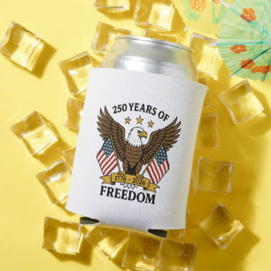 Enfriador De Latas 250 Años de Libertad Aniversario de América