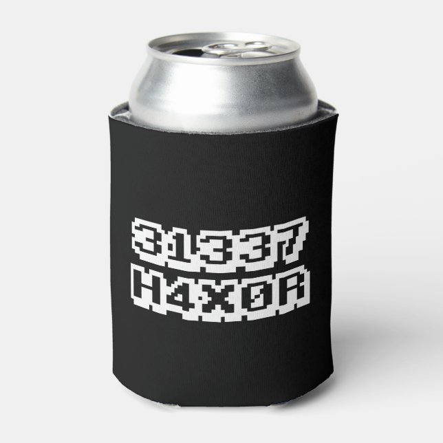 ENFRIADOR DE LATAS 31337 H4X0R (Lata Anverso)