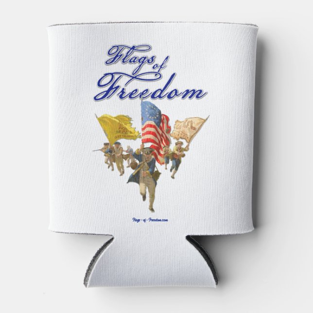 Enfriador De Latas 3 Flags of Freedom (Anverso)