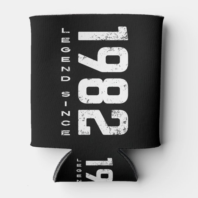 Enfriador De Latas 40.ª leyenda de cumpleaños desde 1982 (Anverso)