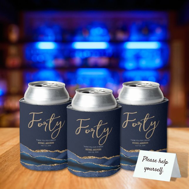 Enfriador De Latas 40.ª Refrigerador de bebidas de Cerveza de Cumplea (Subido por el creador)