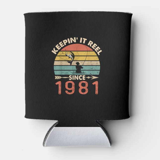 Enfriador De Latas 40.º cumpleaños - Mantener el carrete desde la pes (Anverso)