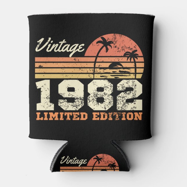 Enfriador De Latas 41.ª cosecha de cumpleaños 1982 (Anverso)